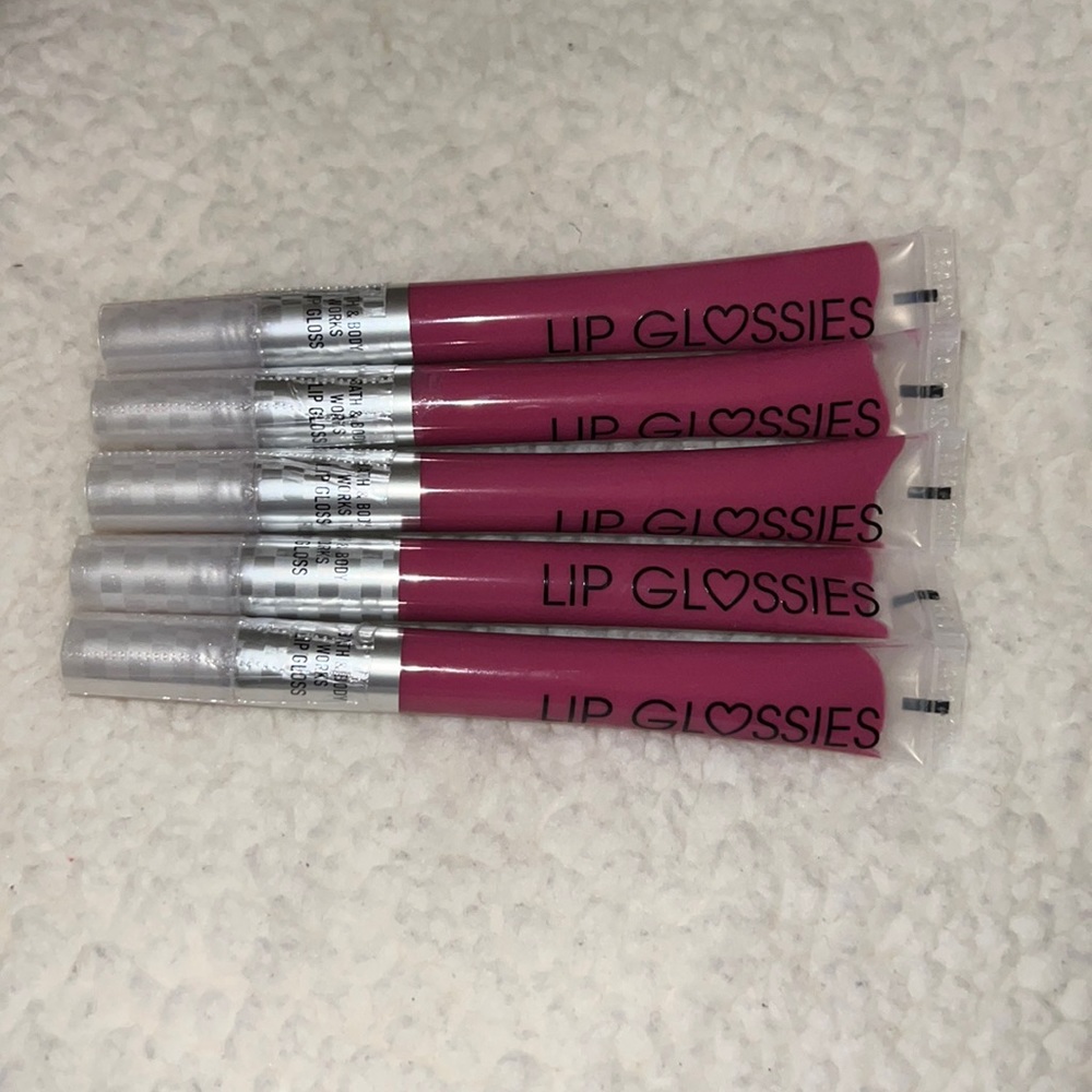 BBW 5pc LIP GLOSSIES BOLDLY PINK